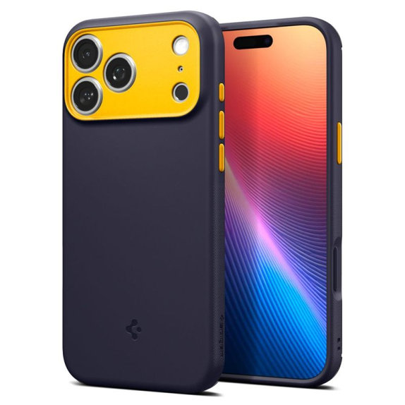Spigen - Etui Nano Pop z MagSafe za iPhone 17 Pro, Blueberry Navy