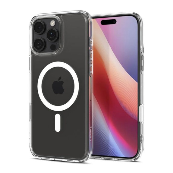 Spigen - Ovitek Ultra Hybrid "T" z MagSafe za iPhone 16 Pro, bela