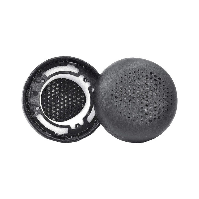 Nadomestne blazinice za ušesa za AKG Y500, Spominska pena + PU usnje, Črne, 1 Par