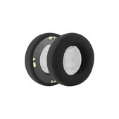 Nadomestne blazinice za ušesa za AKG K701, K702, Q701, Q702, K601, K612, K712, Pena + velur, Črne, 1 Par