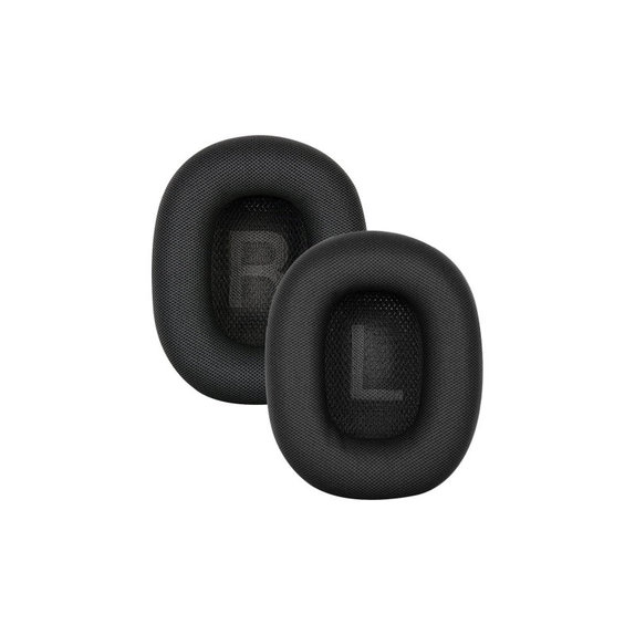 Nadomestne blazinice za ušesa za Apple AirPods Max, Tekstilni, Črne, Hlajeni gel, 1 Par
