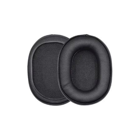 Nadomestne blazinice za ušesa za Audio-Technica ATH-MSR7, ATH-M50x, Spominska pena + Usnje, Črne, 1 Par