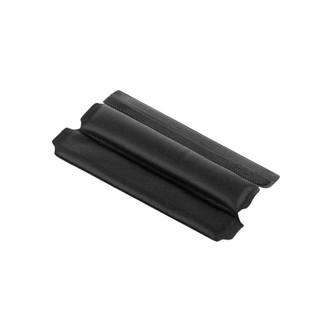 Nadomestni Headband za Bose QC25, QC35 II, QC45, Spominska pena + Usnje + Ježek, Črn