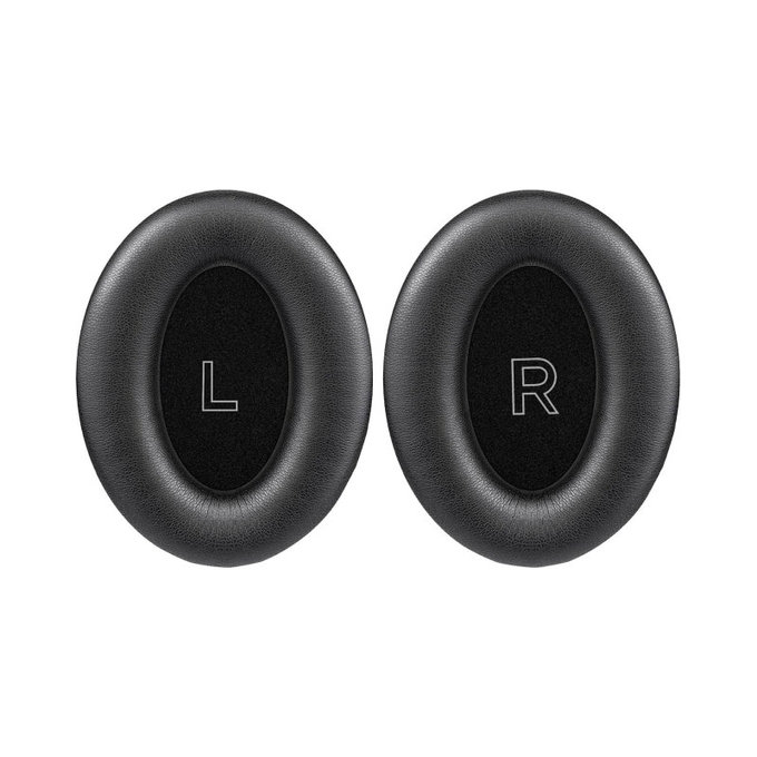 Nadomestne blazinice za ušesa za Bose A30, PU usnje, Črne, 1 Par