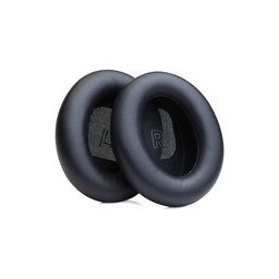 Nadomestne blazinice za ušesa za Bose QC Ultra, Spominska pena + PU usnje, Črne, 1 Par