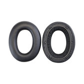 Nadomestne blazinice za ušesa za Bowers & Wilkins PX7, Spominska pena + PU usnje, Črne, 1 Par