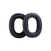 Nadomestne blazinice za ušesa za Bowers & Wilkins PX8, PX7S2, Spominska pena + PU usnje, Črne, 1 Par
