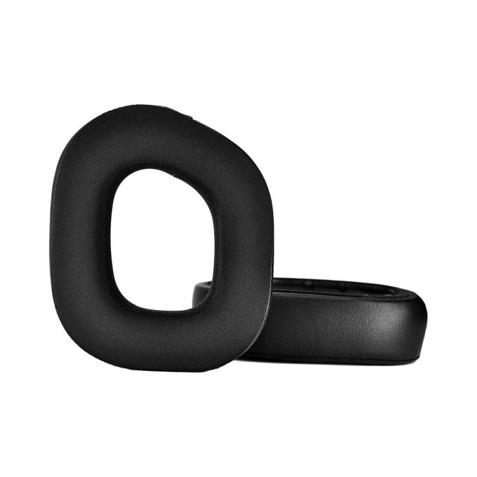 Nadomestne blazinice za ušesa za Corsair HS80, Spominska pena + Tekstil, Črne, Hlajeni gel, 1 Par