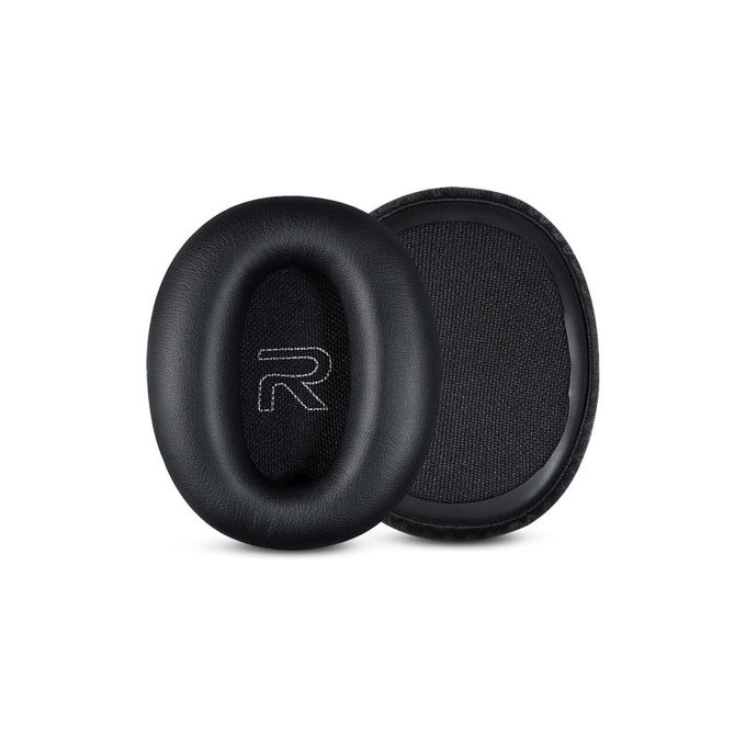 Nadomestne blazinice za ušesa za Edifier W820BT, Spominska pena + PU usnje, Črne, 1 Par