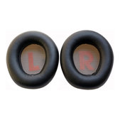 Nadomestne blazinice za ušesa za JBL Quantum Q600, Spominska pena + PU usnje, Črne, 1 Par