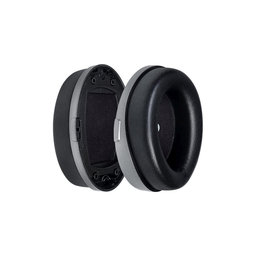 Nadomestne blazinice za ušesa za Kingston HyperX Cloud Orbit S, Spominska pena + PU usnje, Črne, 1 Par
