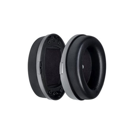 Nadomestne blazinice za ušesa za Kingston HyperX Cloud Orbit S, Spominska pena + PU usnje, Črne, 1 Par