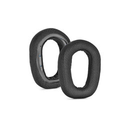 Nadomestne blazinice za ušesa za Logitech G435, Pena + Tekstil, Črne, 1 Par