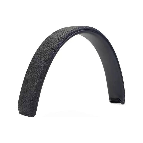 Nadomestni Headband za Marshall Major III, IV, Pena + Usnje, Črn
