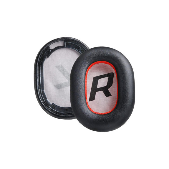 Nadomestne blazinice za ušesa za Plantronics BackBeat Pro 2, Voyager 8200 UC, PU usnje, Črne, 1 Par