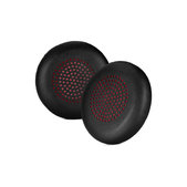 Nadomestne blazinice za ušesa za Plantronics Voyager Focus UC, PU usnje, Črne, 1 Par