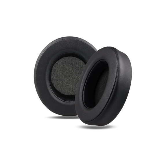 Nadomestne blazinice za ušesa za Razer Kraken Pro V2 7.1, Spominska pena + PU usnje, Črne, Hlajeni gel, 1 Par