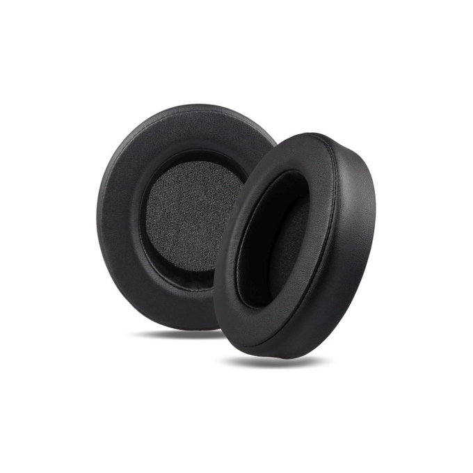 Nadomestne blazinice za ušesa za Razer Kraken Pro V2 7.1, Spominska pena + PU usnje, Črne, Hlajeni gel, 1 Par