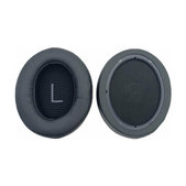 Nadomestne blazinice za ušesa za Sennheiser Momentum 3.0, Spominska pena + Usnje, Črne, 1 Par