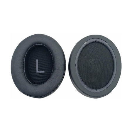 Nadomestne blazinice za ušesa za Sennheiser Momentum 3.0, Spominska pena + Usnje, Črne, 1 Par