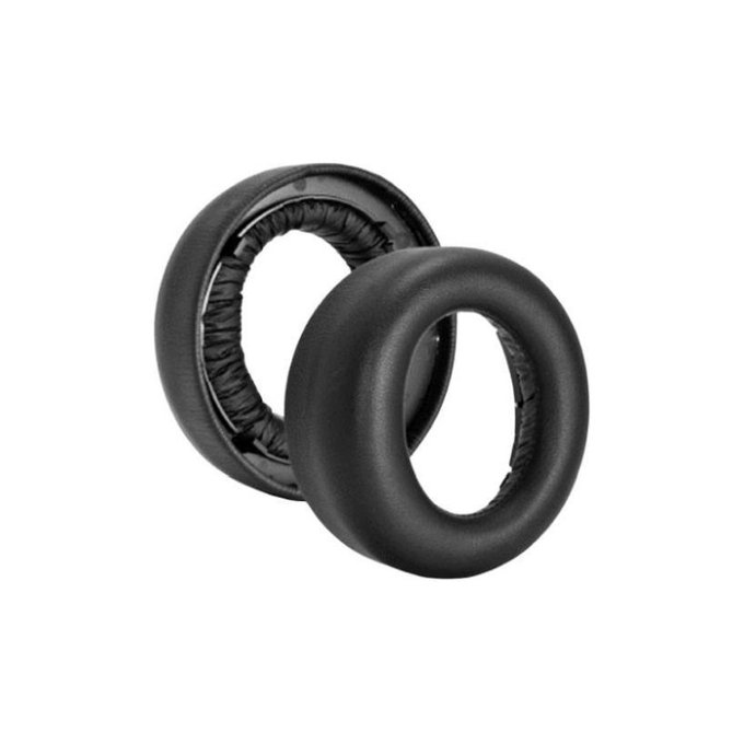 Nadomestne blazinice za ušesa za Sony Playstation 5 Pulse Elite, Pena + Usnje, Črne, 1 Par