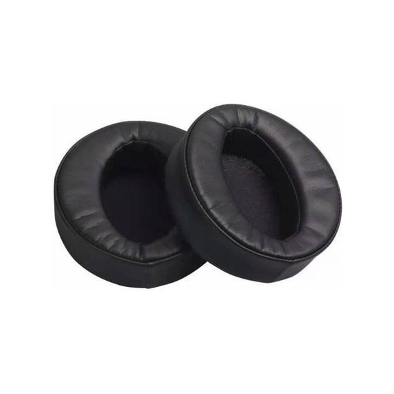 Nadomestne blazinice za ušesa za Sony MDR-XB950, Spominska pena + PU usnje, Črne, 1 Par