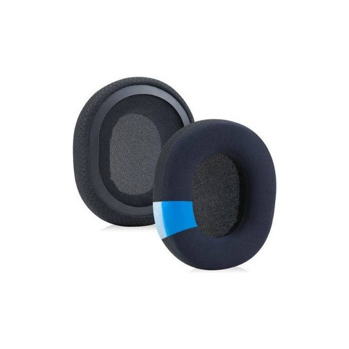 Nadomestne blazinice za ušesa za Steelseries Arctics 1, 3, 5, 7, 9 Pro, Spominska pena + Tekstil, Črne, Hlajeni gel, 1 Par