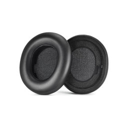 Nadomestne blazinice za ušesa za Steelseries Nova Pro, Spominska pena + PU usnje, Črne, 1 Par