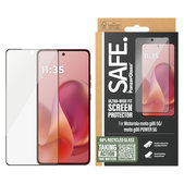 Kaljeno steklo UWF za Motorola Moto G86 Power, Črna, SAFE by PanzerGlass