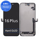 Zaslon Hard OLED za iPhone 16 Plus, Steklo na dotik z okvirjem, FixPremium