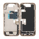 Apple iPhone 16 Pro - Srednji Okvir + Gumbi za Vklop, Glasnost in Kamero (Desert Titanium)