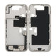 Apple iPhone 16 Pro - Srednji Okvir + Gumbi za Vklop, Glasnost in Kamero (White Titanium)