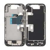 Apple iPhone 16 Pro - Srednji Okvir + Gumbi za Vklop, Glasnost in Kamero (Black Titanium)