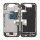 Apple iPhone 16 Pro - Srednji Okvir + Gumbi za Vklop, Glasnost in Kamero (Black Titanium)