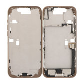 Apple iPhone 16 Pro Max - Srednji Okvir + Gumbi za Vklop, Glasnost in Kamero (Desert Titanium)