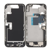 Apple iPhone 16 Pro Max - Srednji Okvir + Gumbi za Vklop, Glasnost in Kamero (Black Titanium)