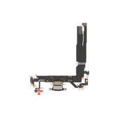 Apple iPhone 17 - Priključek za polnjenje + Flex kabel (Black)