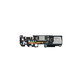 Samsung Galaxy S25 Edge - Zvočnik + okvir (Titanium Silver) - GH82-37228B Genuine Service Pack