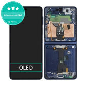 Samsung Galaxy Z Flip 7 F766B - LCD zaslon + steklo na dotik + okvir (Blue Shadow) OLED