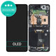 Samsung Galaxy Z Flip 7 F766B - LCD zaslon + steklo na dotik + okvir (Jetblack) OLED