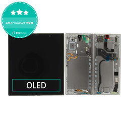 Samsung Galaxy Z Fold 7 F966B - LCD zaslon + steklo na dotik + okvir (Silver Shadow) OLED