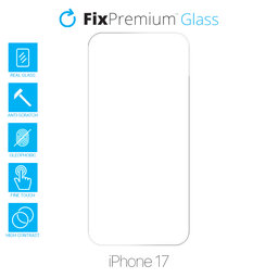 FixPremium Glass - Kaljeno Steklo za iPhone 17