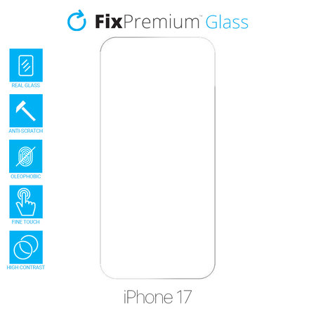FixPremium Glass - Kaljeno Steklo za iPhone 17