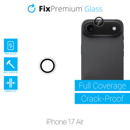 FixPremium Glass - Kaljeno Steklo Zadnje Kamere brez Okvira za iPhone 17 Air