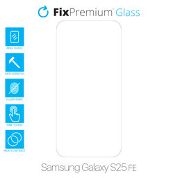 FixPremium Glass - Kaljeno Steklo za Samsung Galaxy S25 FE