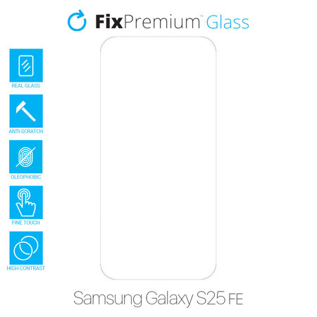 FixPremium Glass - Kaljeno Steklo za Samsung Galaxy S25 FE