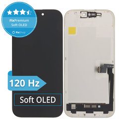 Apple iPhone 16 Pro - LCD zaslon + steklo na dotik + okvir Soft OLED FixPremium 120Hz