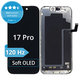 Apple iPhone 17 Pro - LCD zaslon + steklo na dotik + okvir Soft OLED FixPremium 120Hz