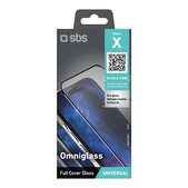 Univerzalno kaljeno steklo Omniglass X, Črna, SBS