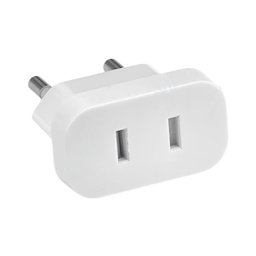 220V Napajalni adapter iz US v EU (Beli)